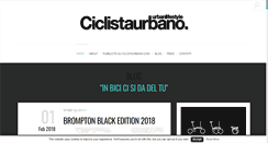 Desktop Screenshot of ciclistaurbano.com